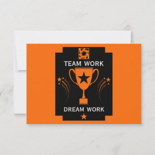 Corporate Team Thanks Thank You Card
