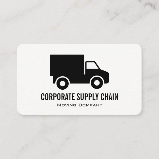 Corporate Truck Business Card (Front)