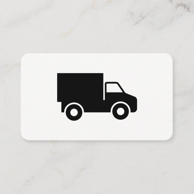 Corporate Truck Business Card (Front)