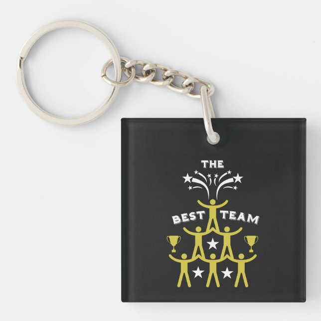 Corporate Work Team Gifts Key Ring (Front)