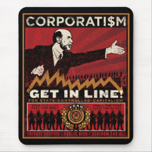 Corporatism Mousepad