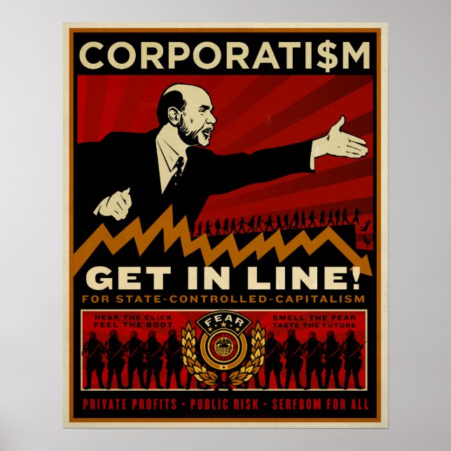 Corporatism Print (Front)
