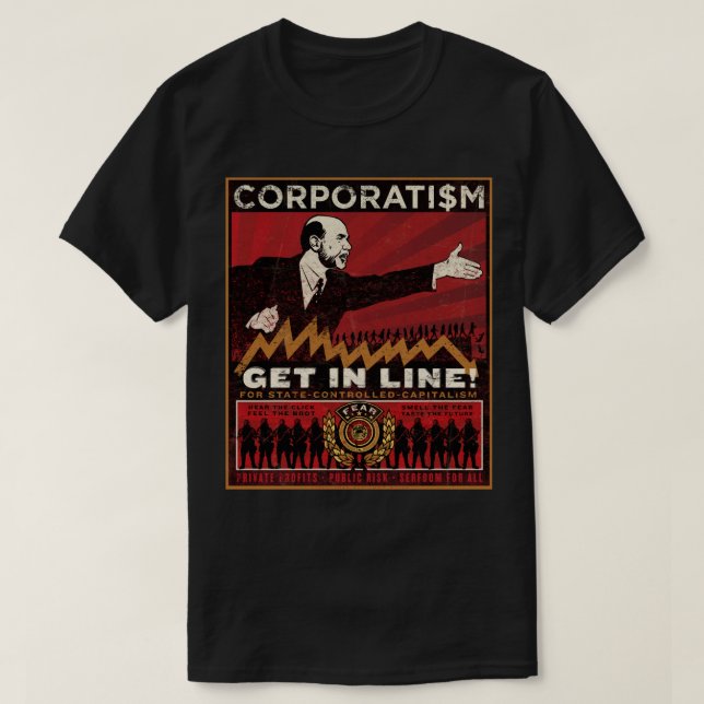 Corporatism T-Shirt (Design Front)