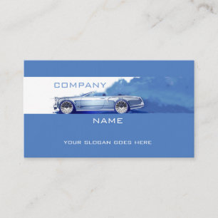 Corporative car business card