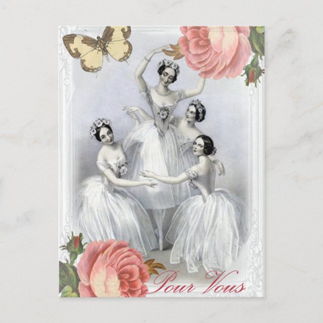 Corps de ballet postcard (Front)