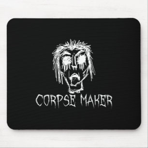Corpse Maker Halloween Costume Word Design Mouse Pad
