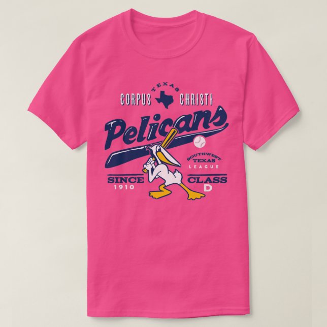 Corpus Christi Pelicans T-Shirt (Design Front)
