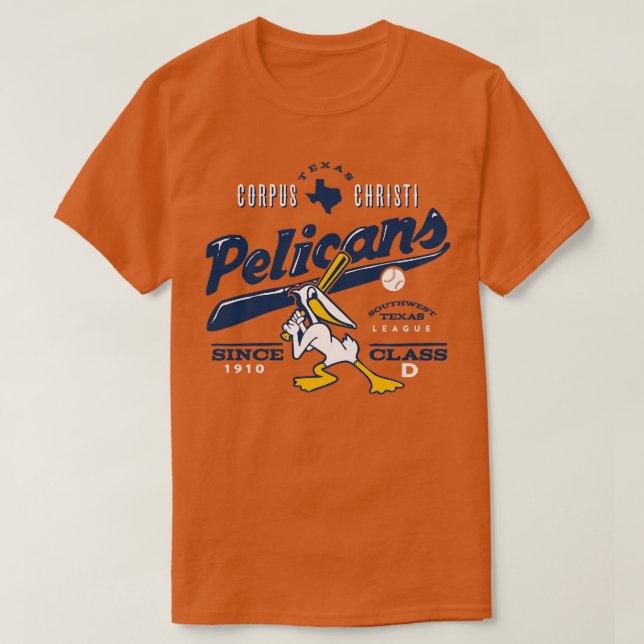 Corpus Christi Pelicans T-Shirt (Design Front)