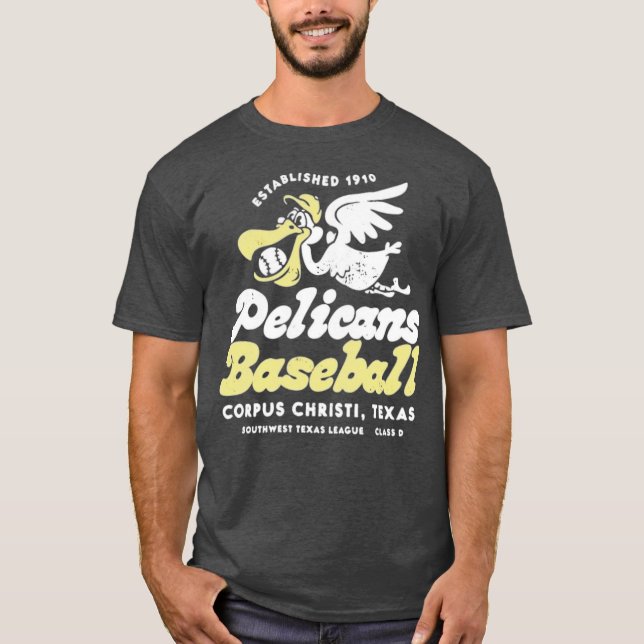 Corpus Christi Pelicans - Texas T-Shirt (Front)