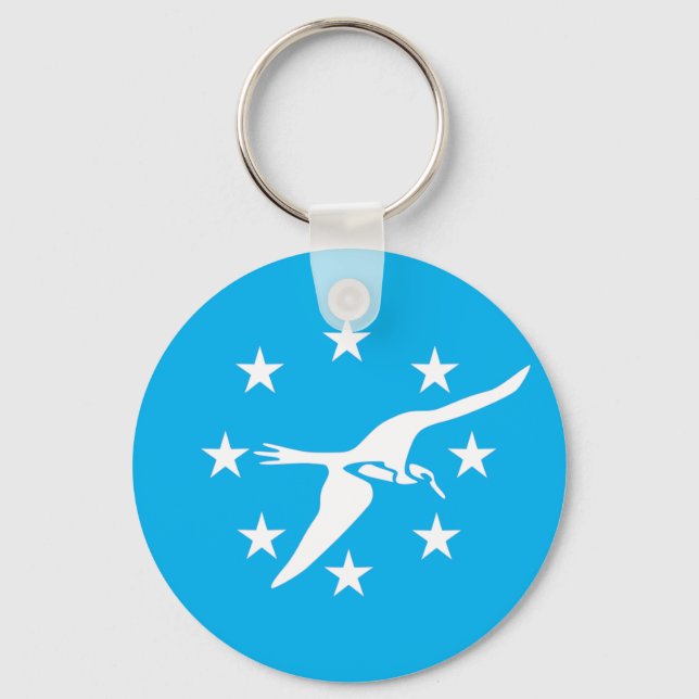Corpus Christi (Texas) City flag Keychain (Front)