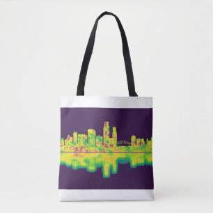 Corpus Christi Texas Skyline Tote Bag
