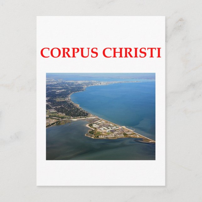 corpus christie postcard (Front)