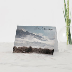 Corrales Snow Holiday Card