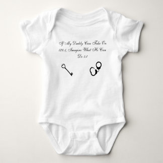 Correction Officer Newborn Ratio Humour Baby Bodysuit