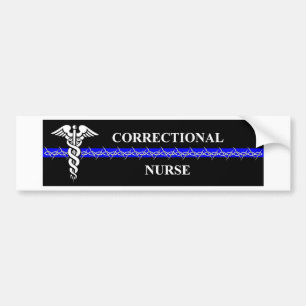 Correctional Nurse Bumper Sticker