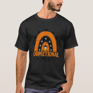 Correctional Nurse Rainbow Correctional Nursing Ha T-Shirt