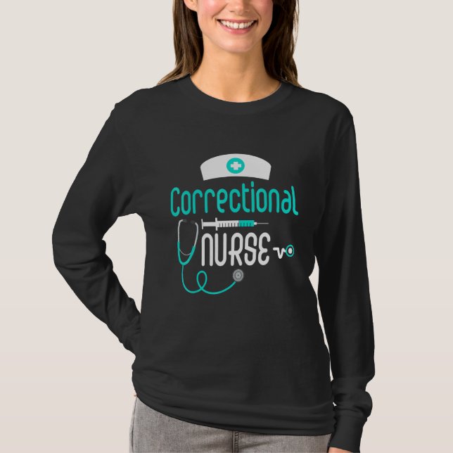 Correctional Nursing Department Crew T-Shirt (Front)