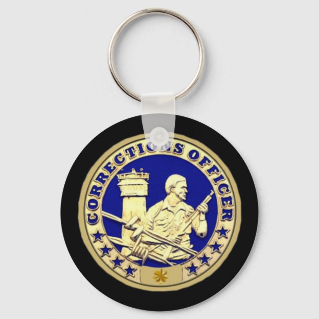Correctional Officer Keychain (Front)