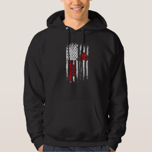 Correctional Officer Practicing Corrections CO  1 Hoodie