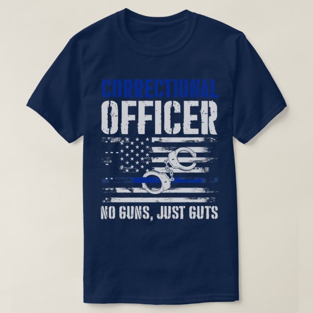 Correctional Officer state servant executive gift T-Shirt (Design Front)