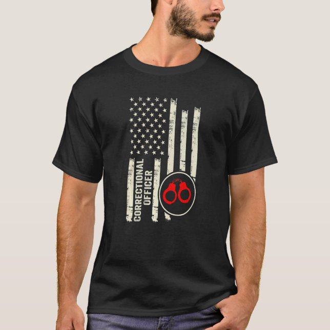 Correctional Officer Taught Corrections CO  T-Shirt (Front)