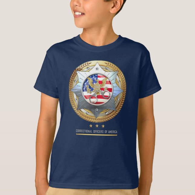 Correctional Officers of America (Kids T-Shirt) T-Shirt (Front)