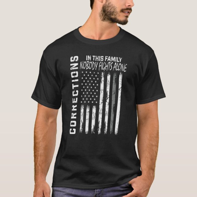 Corrections Correctional Officer  Thin Grey Line F T-Shirt (Front)