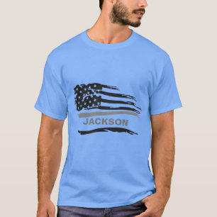 Corrections Grunge Flag T-Shirt