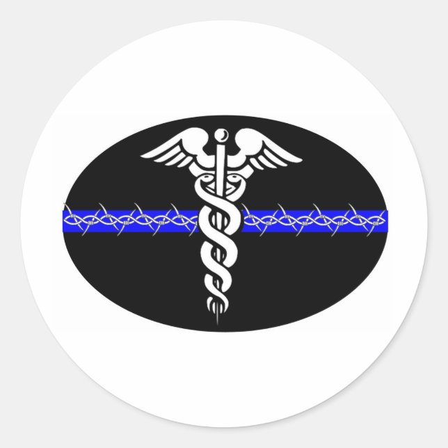 Corrections Nurse Classic Round Sticker (Front)