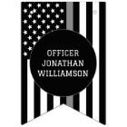 Corrections Officer Thin Silver Line Promotion