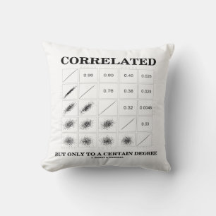 Correlated But Only To A Certain Degree Statistics Cushion