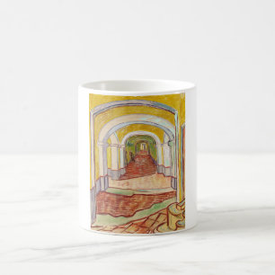 Corridor in the Asylum (by Vincent van Gogh) Coffee Mug