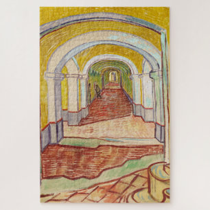 Corridor in the Asylum (by Vincent van Gogh) Jigsaw Puzzle