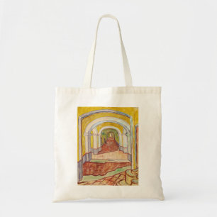 Corridor in the Asylum (by Vincent van Gogh) Tote Bag