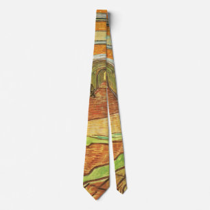 Corridor of Saint Paul Asylum by Vincent van Gogh Tie