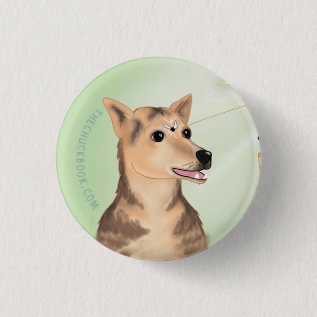 Corrie Button! 3 Cm Round Badge (Front)