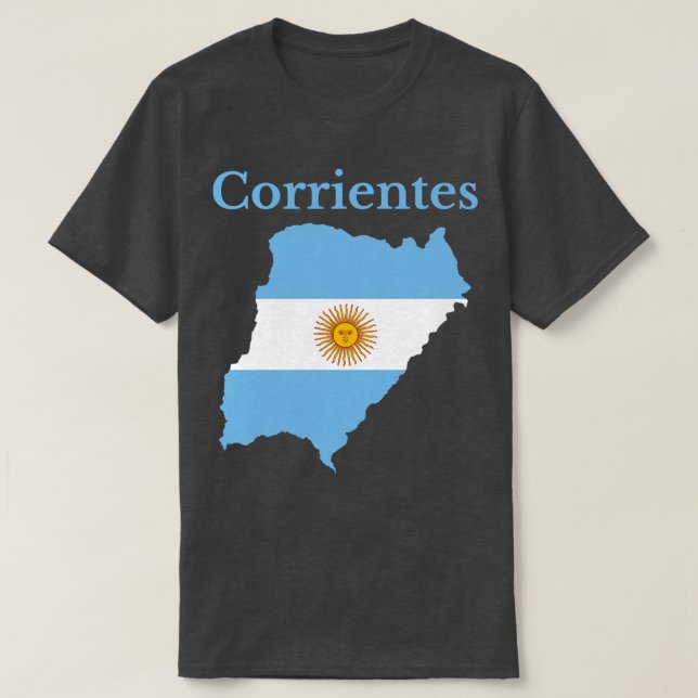 Corrientes Province Argentine T-Shirt (Design Front)