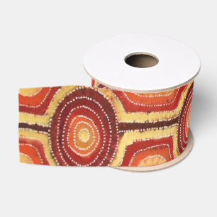 Corroboree Camp Ribbon Grosgrain Ribbon