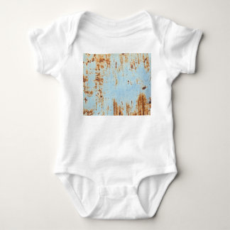 Corroded metal, grunge texture background. baby bodysuit