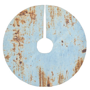Corroded metal, grunge texture background. brushed polyester tree skirt