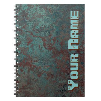 Corrosion "Copper" Name print notebook