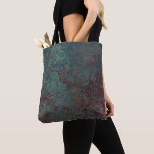 Corrosion "Copper" print all-over tote bag