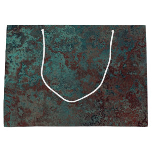 Corrosion "Copper" print gift bag large