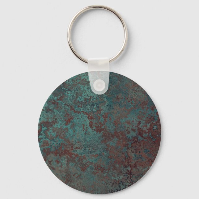 Corrosion "Copper" print keychain (Front)