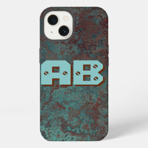 Corrosion "Copper" print Monogram iPhone case
