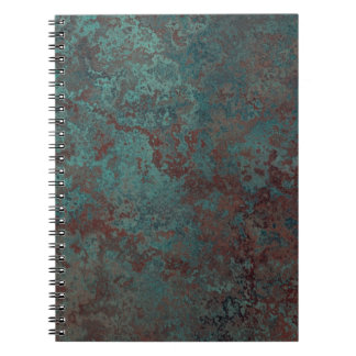 Corrosion "Copper" print notebook