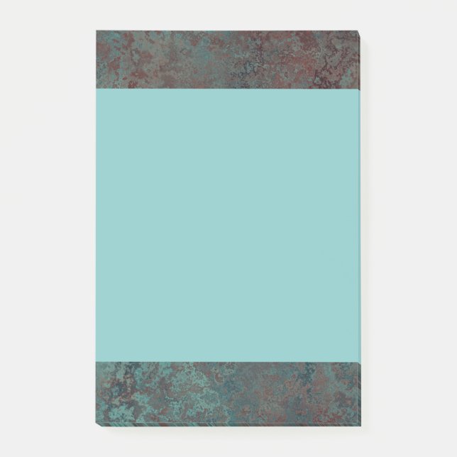 Corrosion "Copper" print Post-It notes (Front)