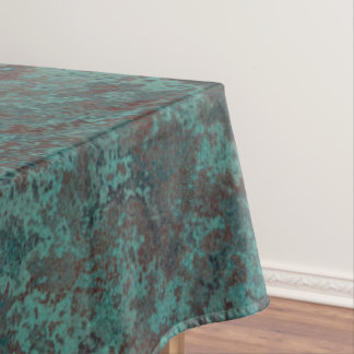 Corrosion "Copper" print tablecloth