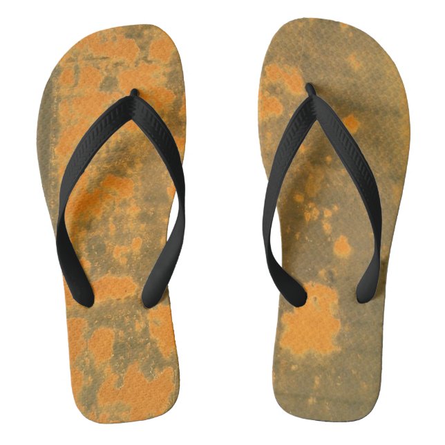Corrosion Custom flip flops (Footbed)