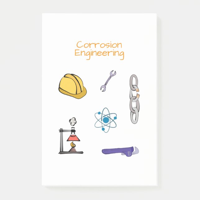 Corrosion engineer Chemical engineering Post-it Notes (Front)